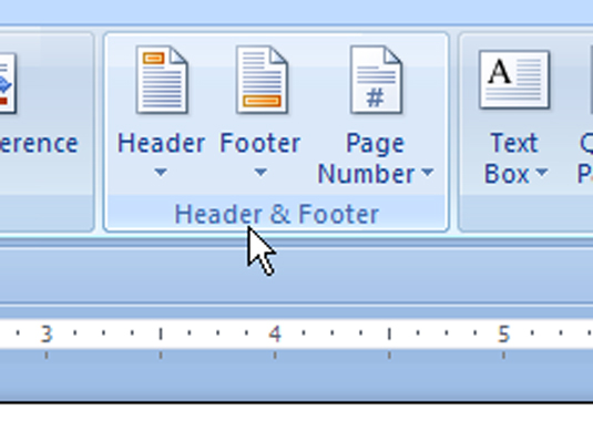 how to show header and footer in word for mac
